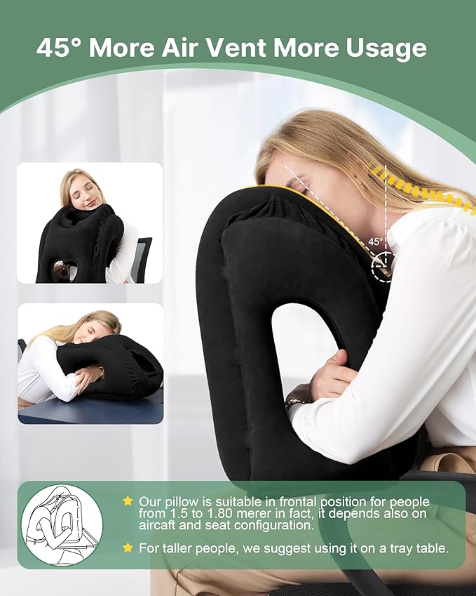 WonderSnooze™ - Inflatable Travel Cushion